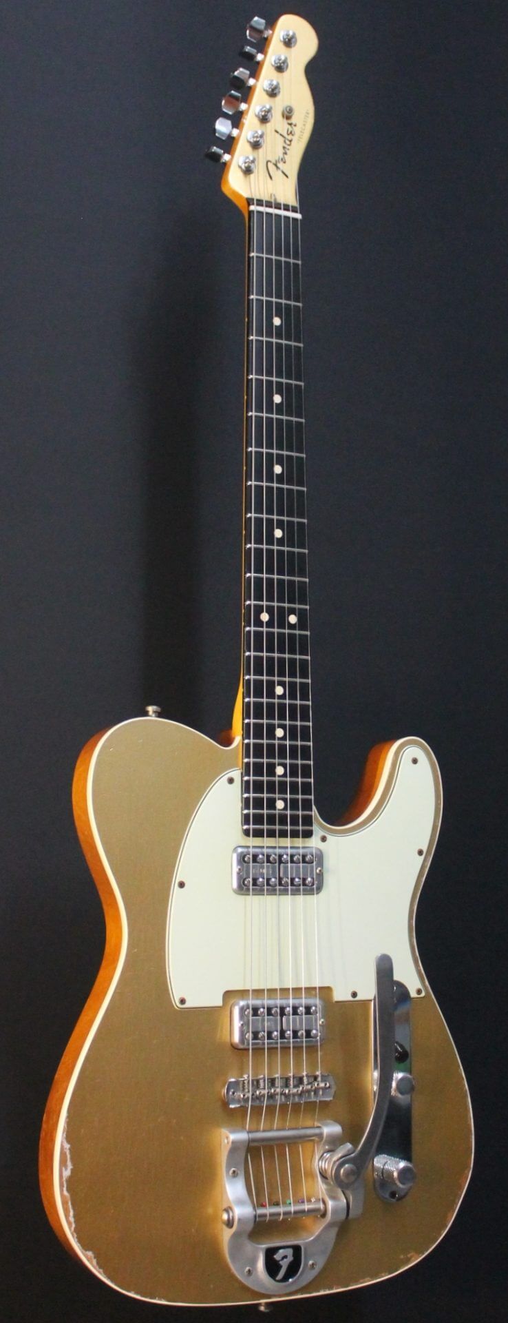 Fender Telecaster Relic Bigsby TVJ Gold Top Custom Shop 2014 HOLD Kitarakuu