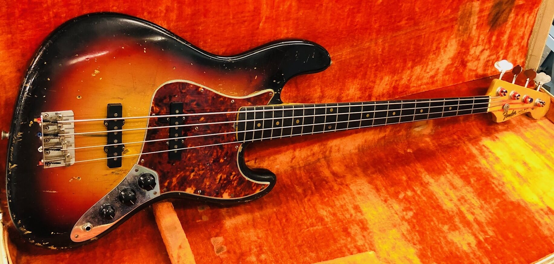 1963 fender jazz cheap bass for sale