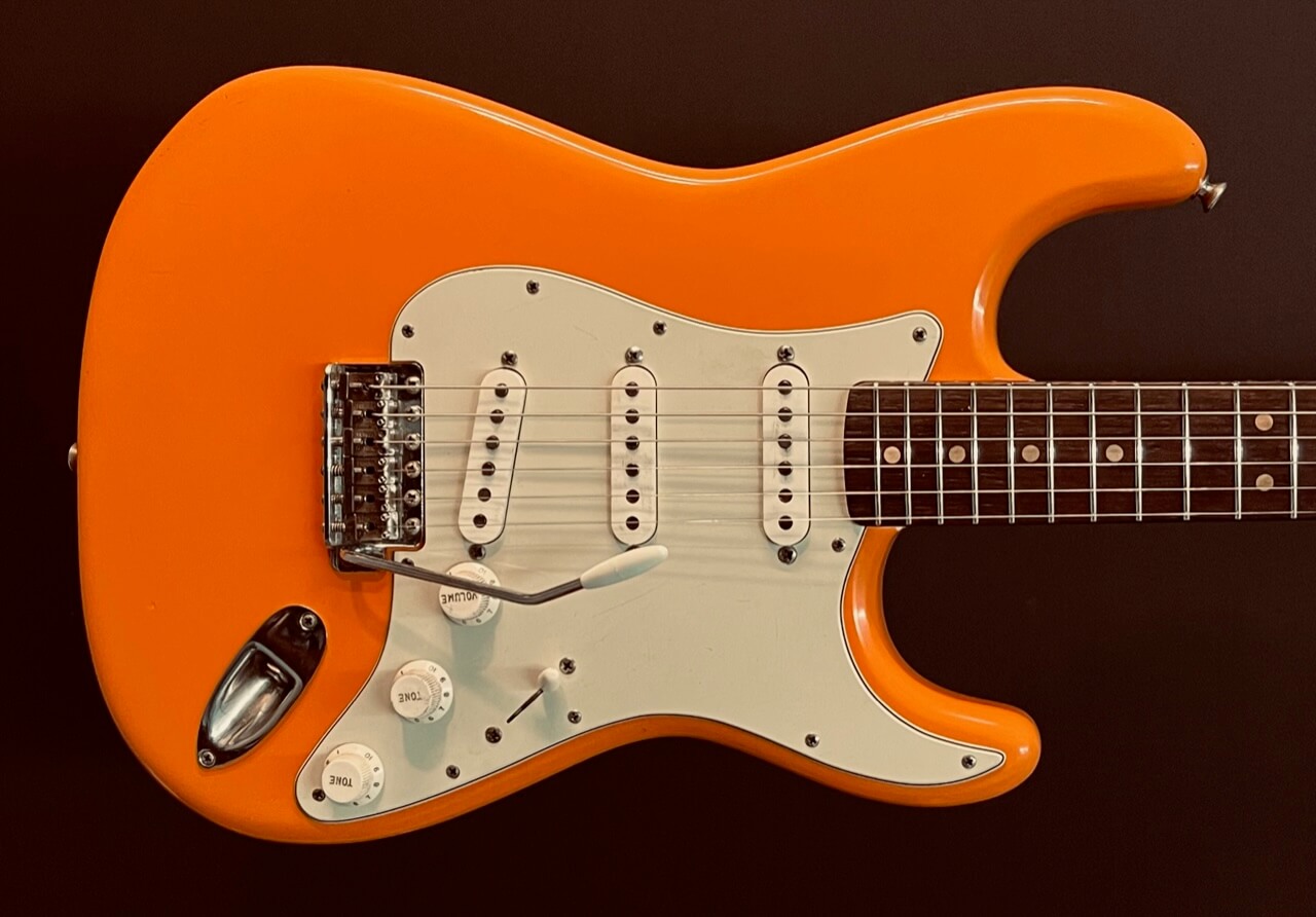 Fender Stratocaster 1964 2SEP64B Capri Orange Refin