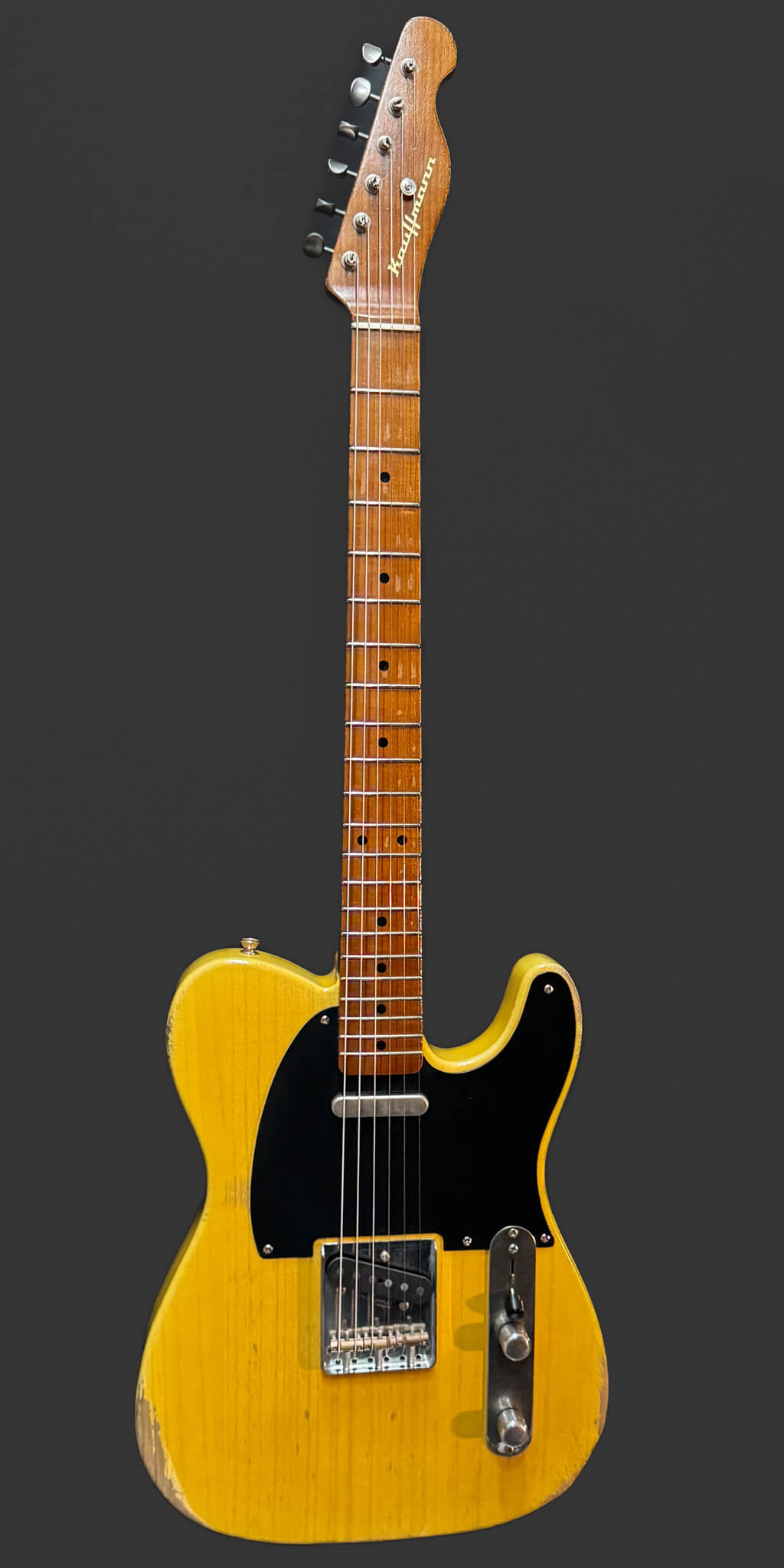 Kauffmann Guitars 56 T Butterscotch Medium Aged ***VARATTU***