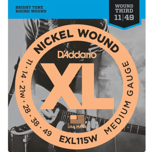 D`Addario EXL115W