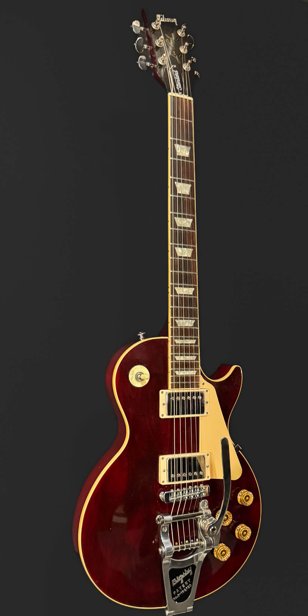 Gibson Les Paul Standard 1991 Wine Red/Bigsby