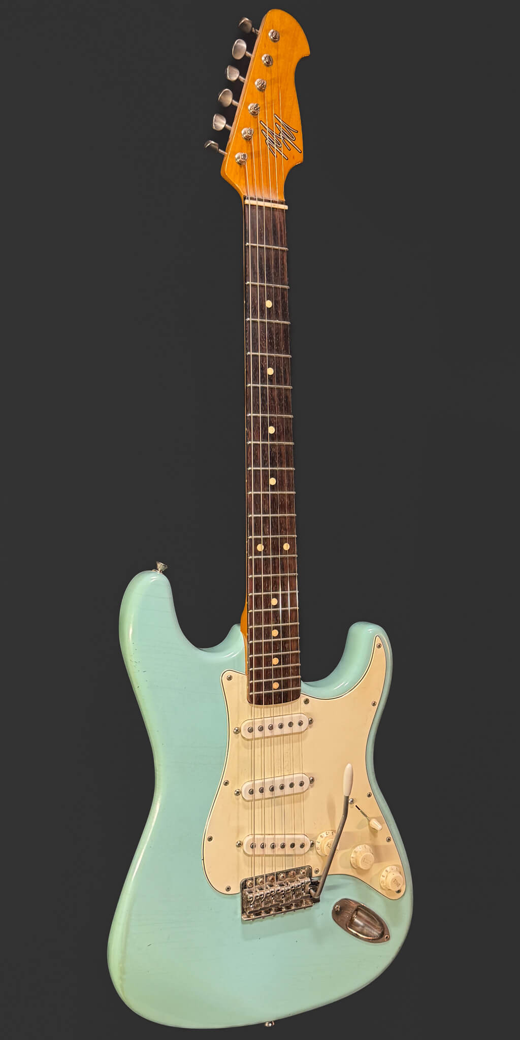 Mario Martin S-style, Light Relic 2015 Sonic Blue