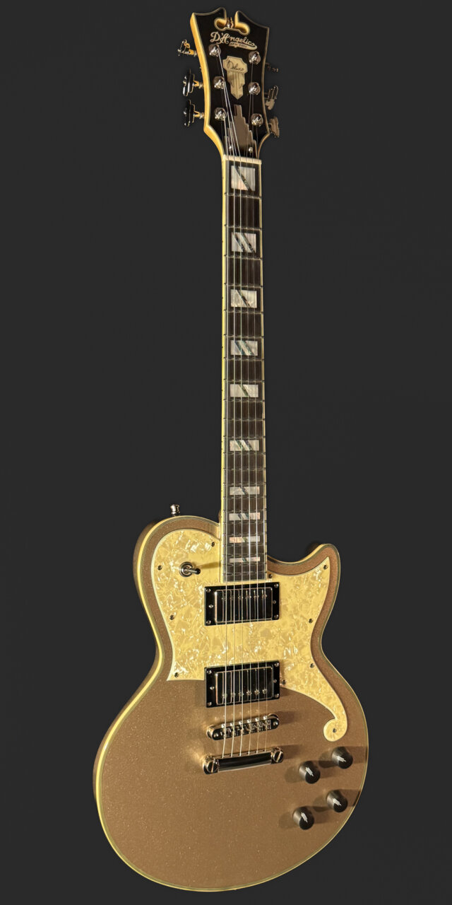 D`Angelico Deluxe Atlantic Desert Gold