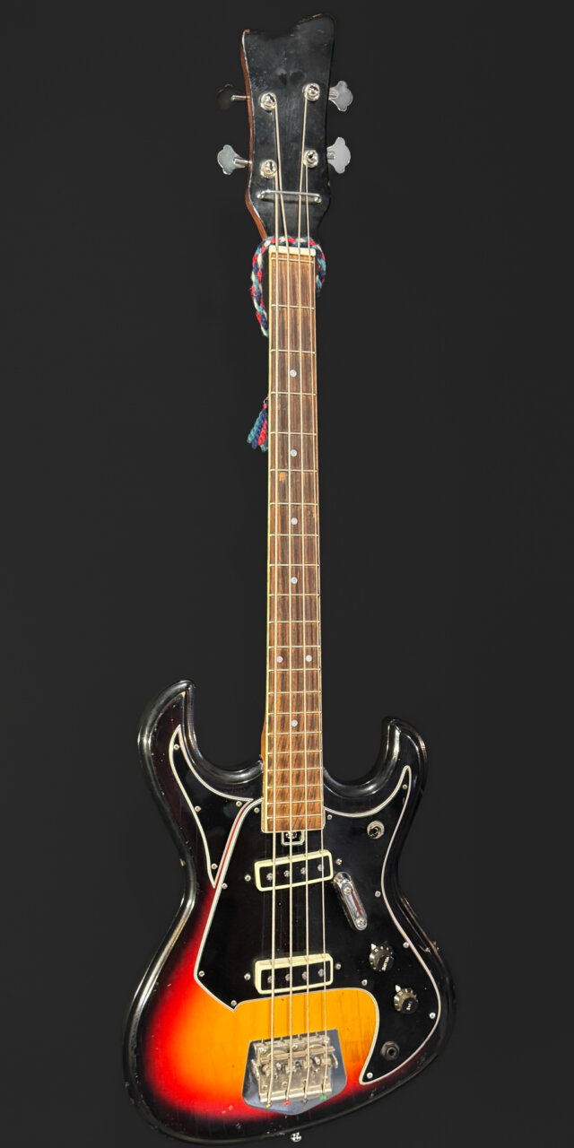 Guyatone/Zenta..? Matsumoku Short Scale Bass 1960`s