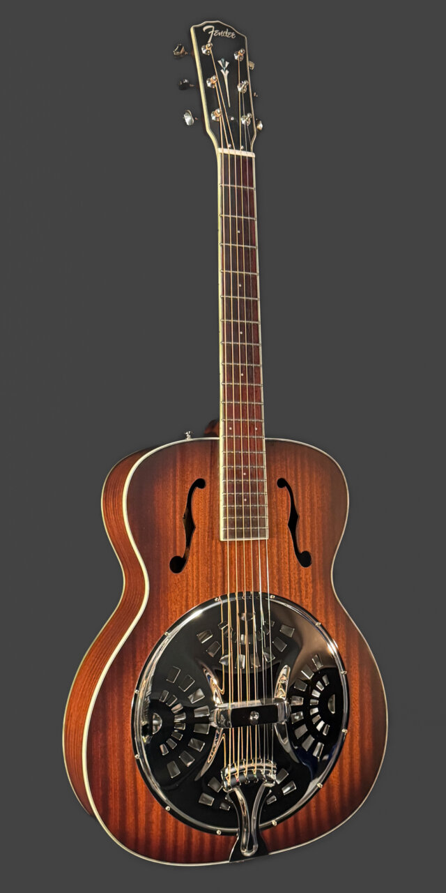 Fender PR-180E Resonator Antique Cognac Burst 2024