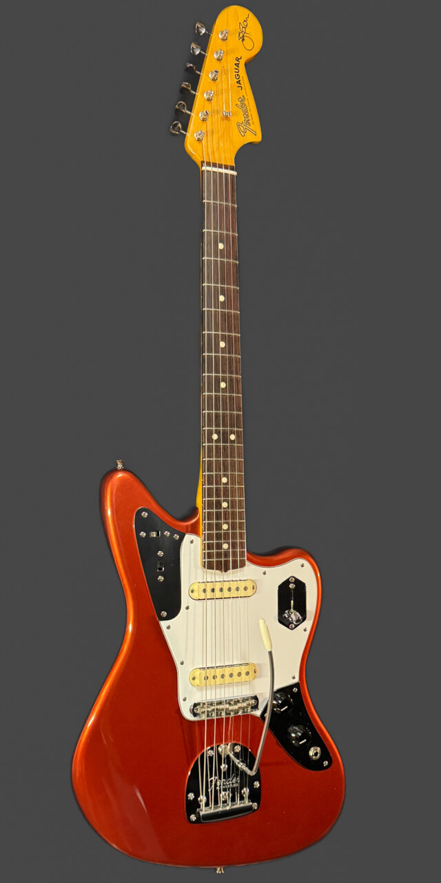 Fender Jaguar `65 Johnny Marr Signature Metallic Kandy Orange 2017