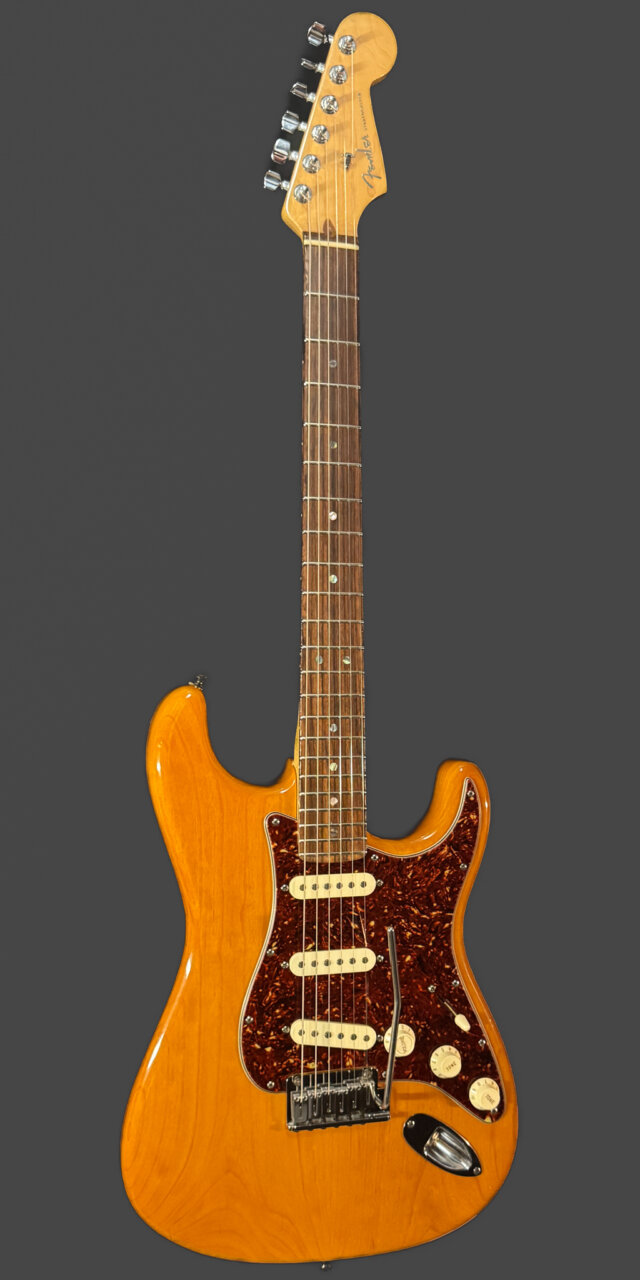 Fender Stratocaster American Deluxe 60th Anniversary 2005 Amber