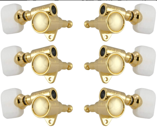 Grover 103 Series Rotomatics Original "Milk Bpttle" 3+3 Tuners