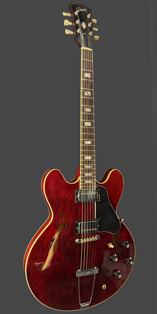 Gibson ES-335TD Wine Red 1974-`75