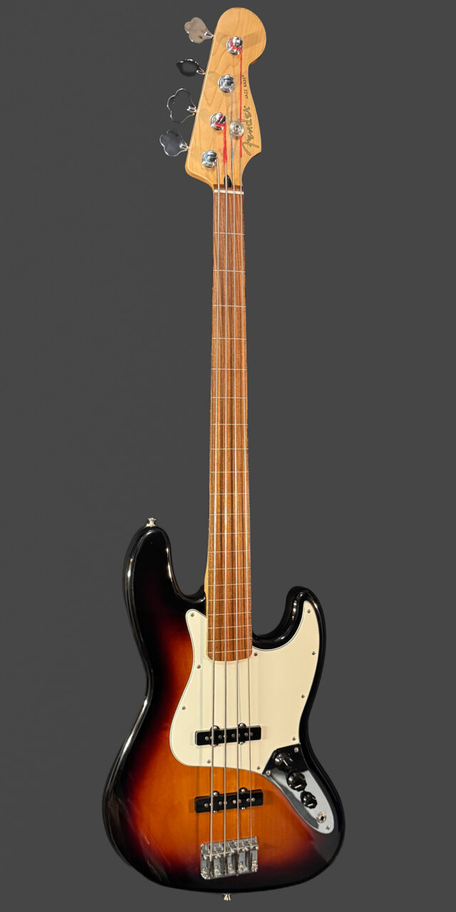 Fender Player Jazz Bass Fretless MIM 2020