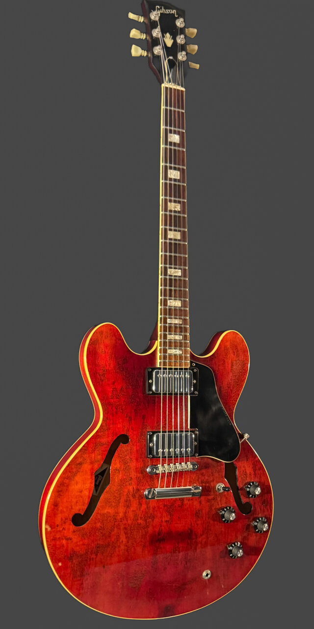Gibson ES-335TD 1975 Wine Red PLAYER